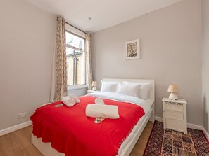 1 bedroom, iron/ironing board, travel crib, free WiFi