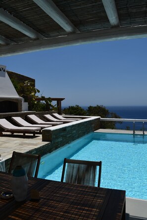 Pool - Villa Giulia, Seaview Villa (Chora)
