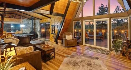 A-Frame Luxury Escape | 5 Min Walk to Ski Resort