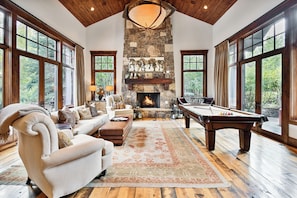 Luxury House | Living area - Shadow Mountain (Park City)