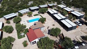 Exterior - Pool front mobile Home Maslina near beach (Pirovac)