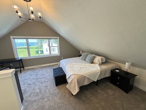 2 bedrooms, iron/ironing board, travel crib, WiFi