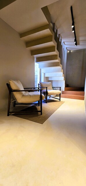 Sala de estar en el lobby