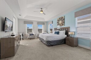 5 bedrooms, iron/ironing board, WiFi, bed sheets
