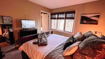 1 makuuhuone, silitysrauta/-lauta, vauvan matkasänky, Wi-Fi