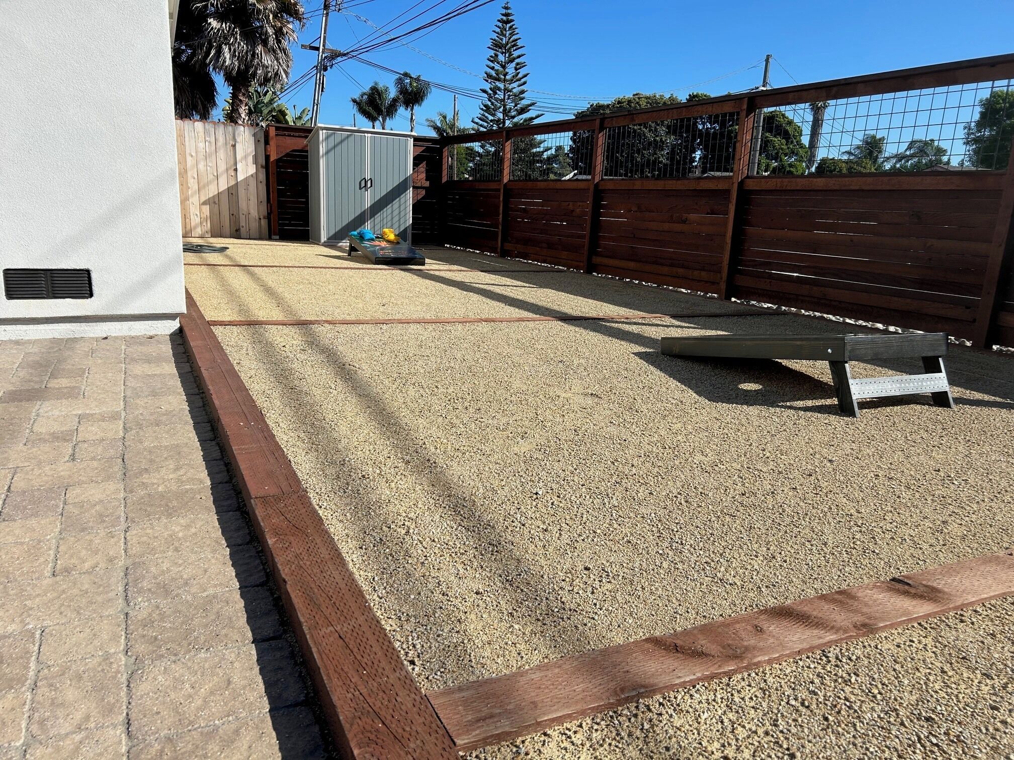 Enceinte de l’hébergement