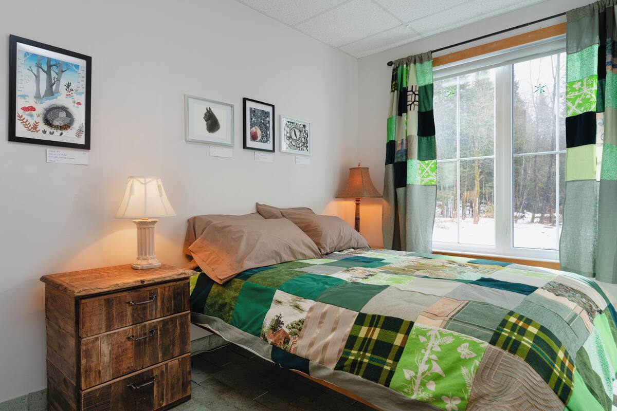 Basic Double Room, Patio, Park View