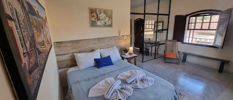 Superior-Doppelzimmer | Laptopgeeigneter Arbeitsplatz, kostenloses WLAN, BettwÀsche