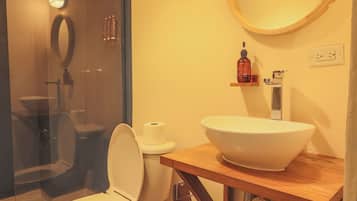 Hair dryer, toilet paper