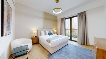 2 Schlafzimmer, Schreibtisch, Bügeleisen/Bügelbrett, kostenloses WLAN