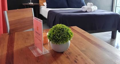 Private, practical room for longer stays