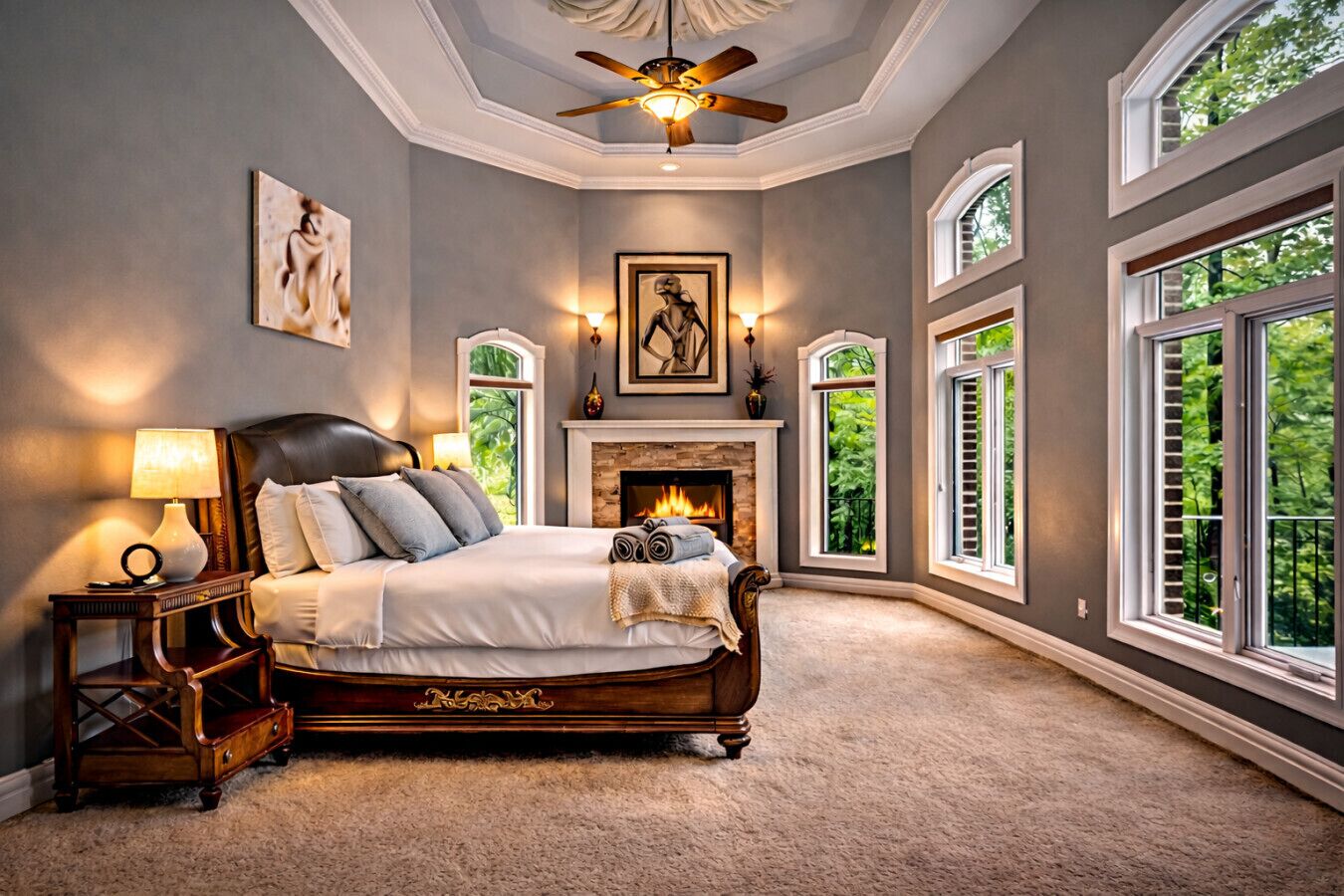 9 chambres, bureau, Wi-Fi gratuit, draps fournis