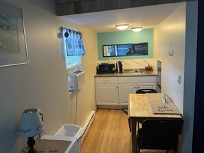 Microwave, coffee/tea maker