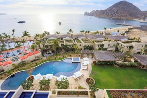 Et oppvarmet basseng