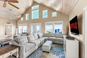 Smart TV, foosball, table tennis