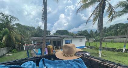 Cabaña Mery frente al mar