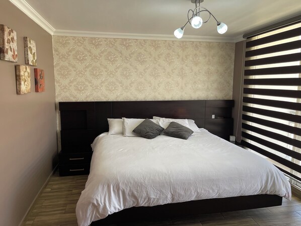 3 habitaciones, wifi y ropa de cama 