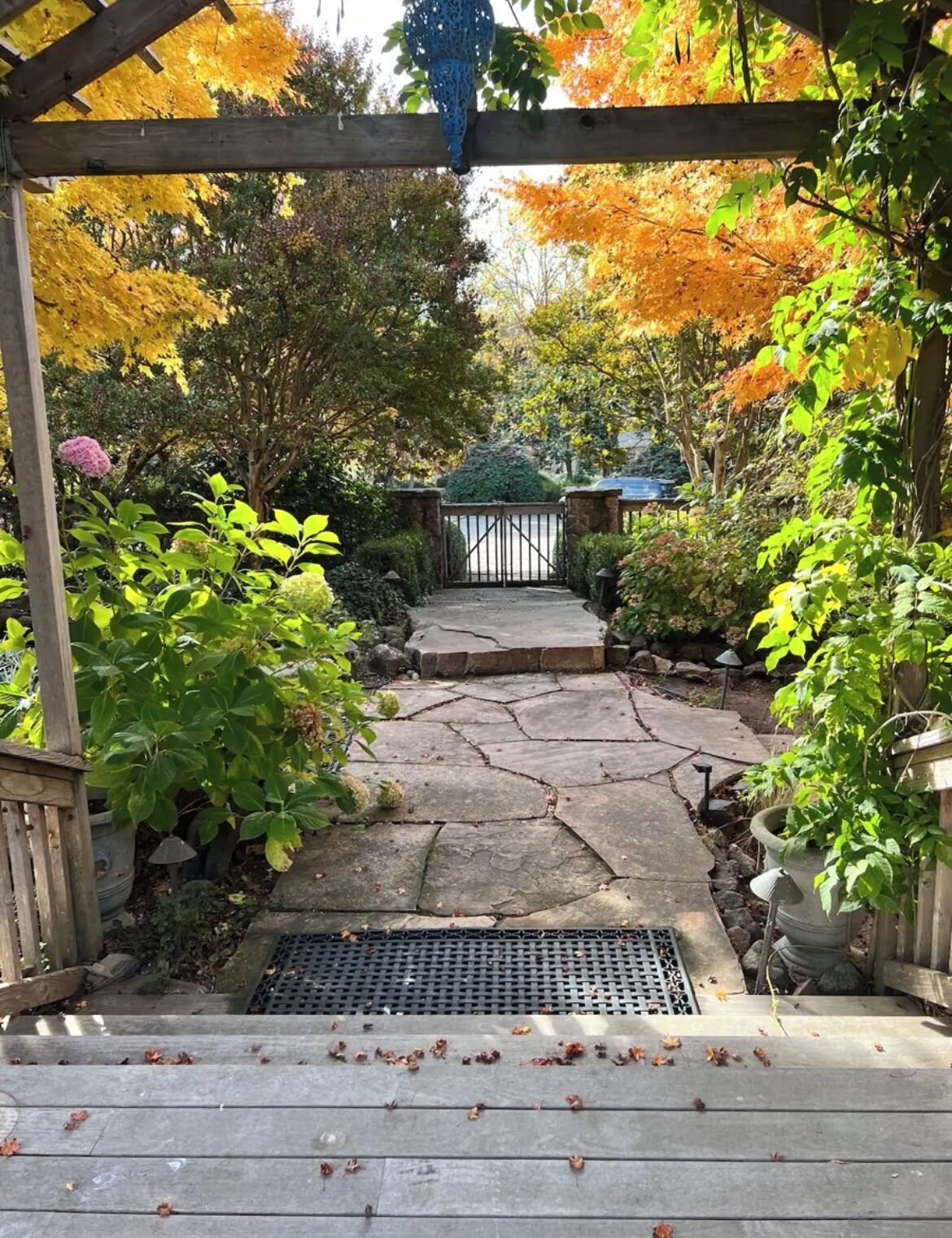 Enceinte de l’hébergement