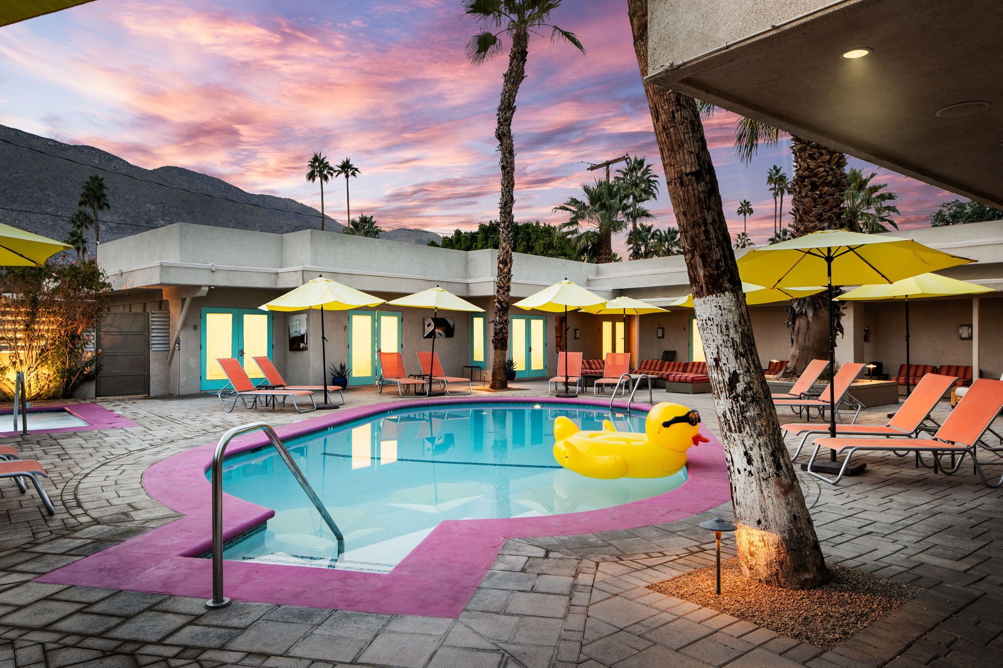 Alberca al aire libre 