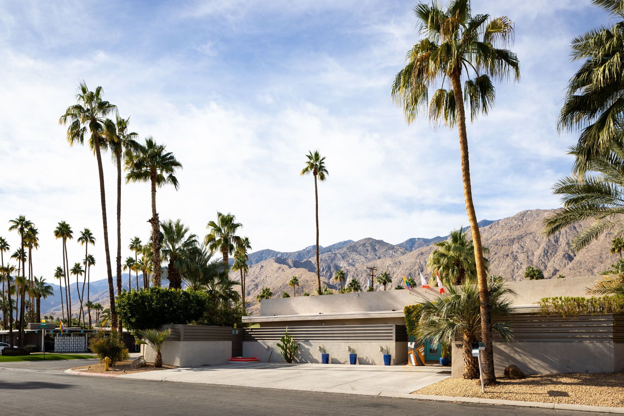 Fachada de la propiedad