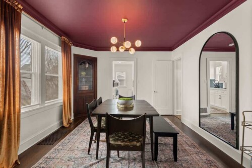 Cleveland retreat with hot tub & game room