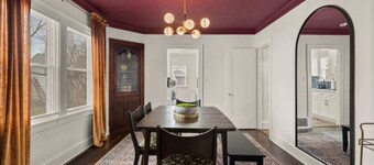 Cleveland retreat with hot tub & game room