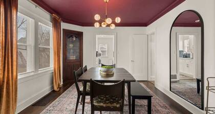 Cleveland retreat with hot tub & game room