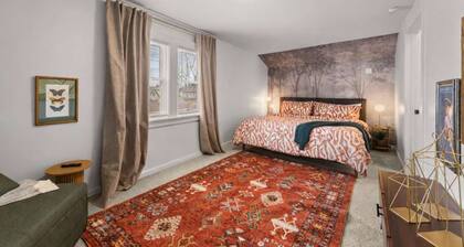 Cleveland retreat with hot tub & game room