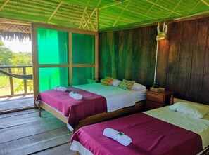 Standard Quadruple Room, Balcony, River View - Casa kukama lodge  (San Juan Bautista)