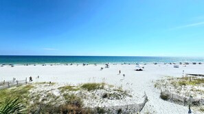 On the beach