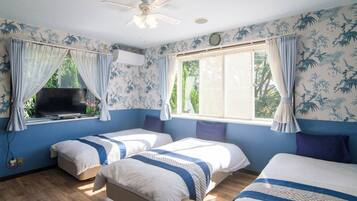 10 bedrooms, desk, free WiFi, bed sheets