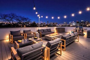 Terrace/patio - Downtown Gulch 7BR Luxury Home • Walkable (Nashville)