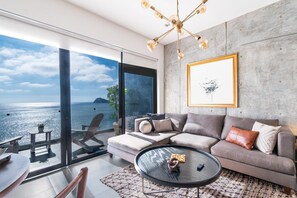 Living area - Estilo en el Corazón del Malecón de Mazatlán (Mazatlán)