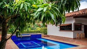 Outdoor pool - Cozy Junior Suite – Achiotte, Colombia (Barichara)