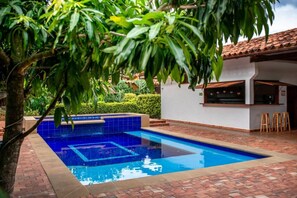 Outdoor pool - Cozy Junior Suite – Achiotte, Colombia (Barichara)