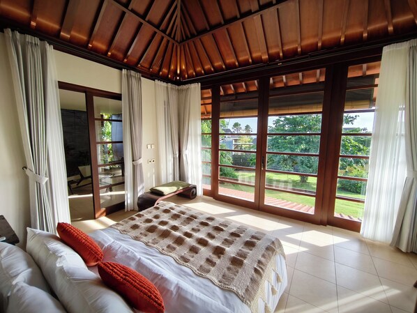 Villa, 2 chambres, vue jardin