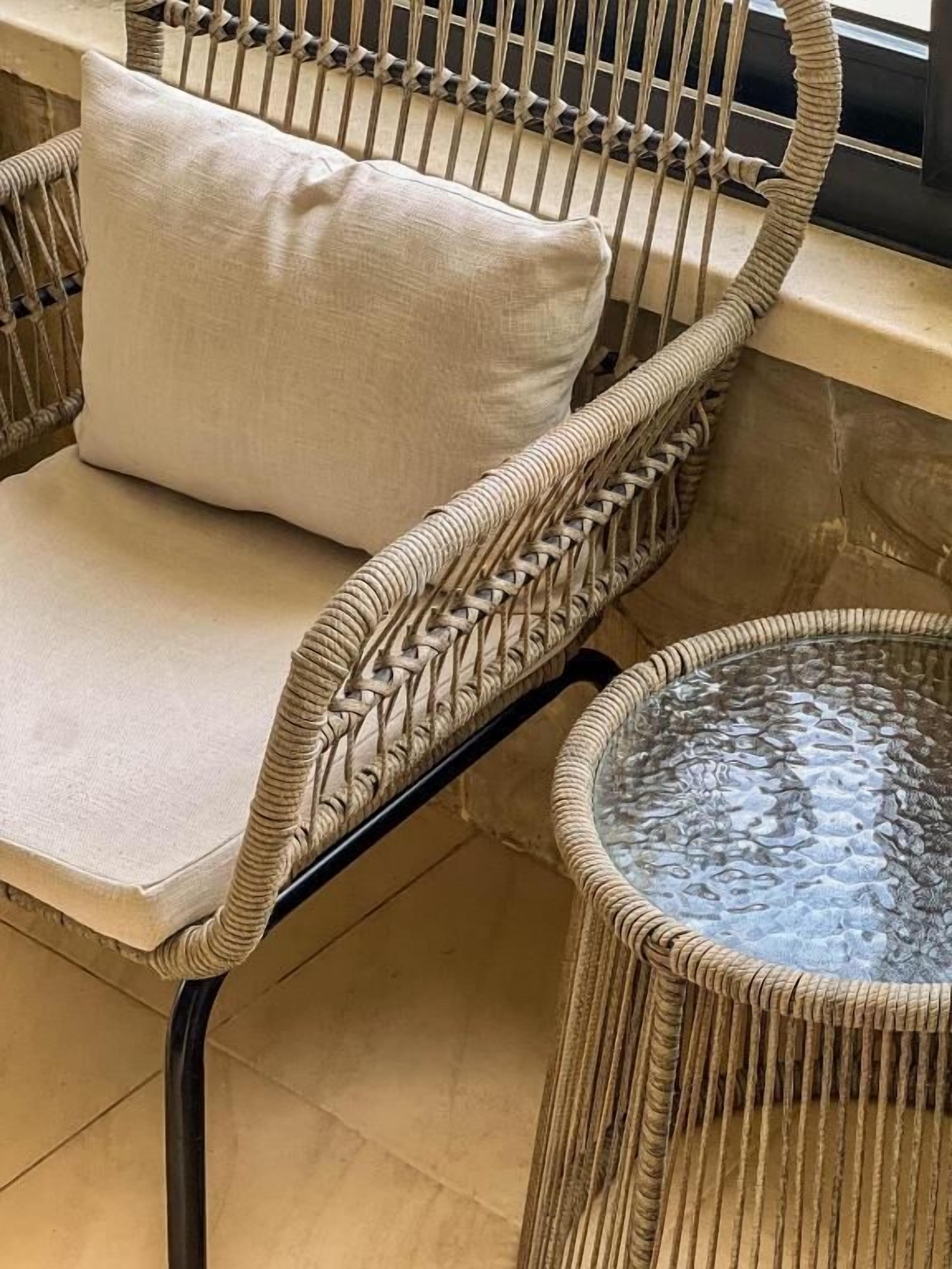 Villa, 2 chambres, vue sur le jardin | Aire de séjour