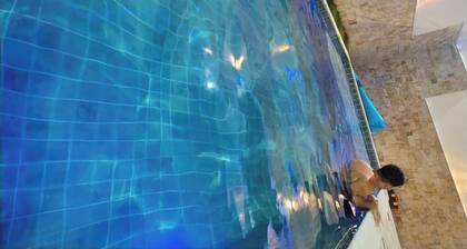 House with heated pool in Suzano - Leisure Space