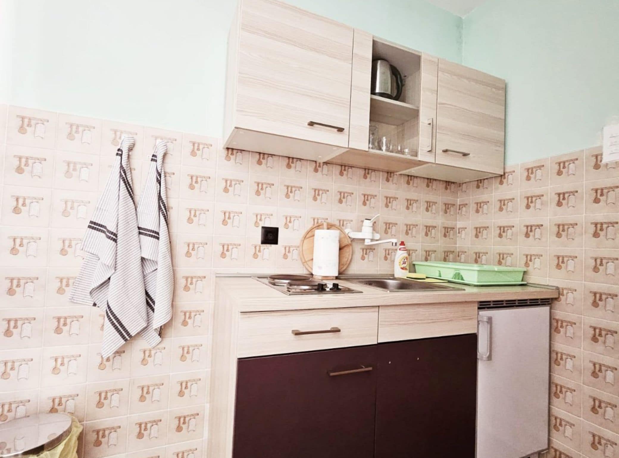 Apartment (Studio Apartment with Terrace (3)) | Private kitchen | Fridge