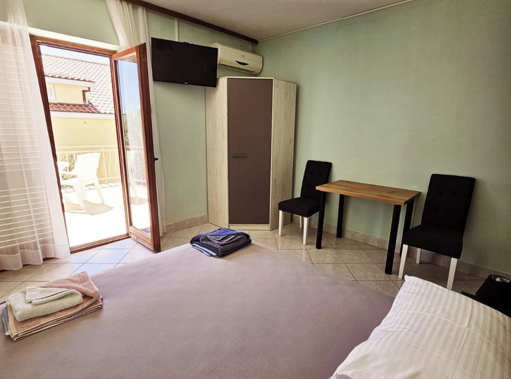 Studio (Studio Apartment with Terrace with Se) | 4 sovrum och gratis wi-fi