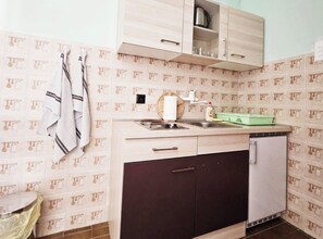 Studio (Studio Apartment with Terrace with Se) | Eget kök | Kylskåp