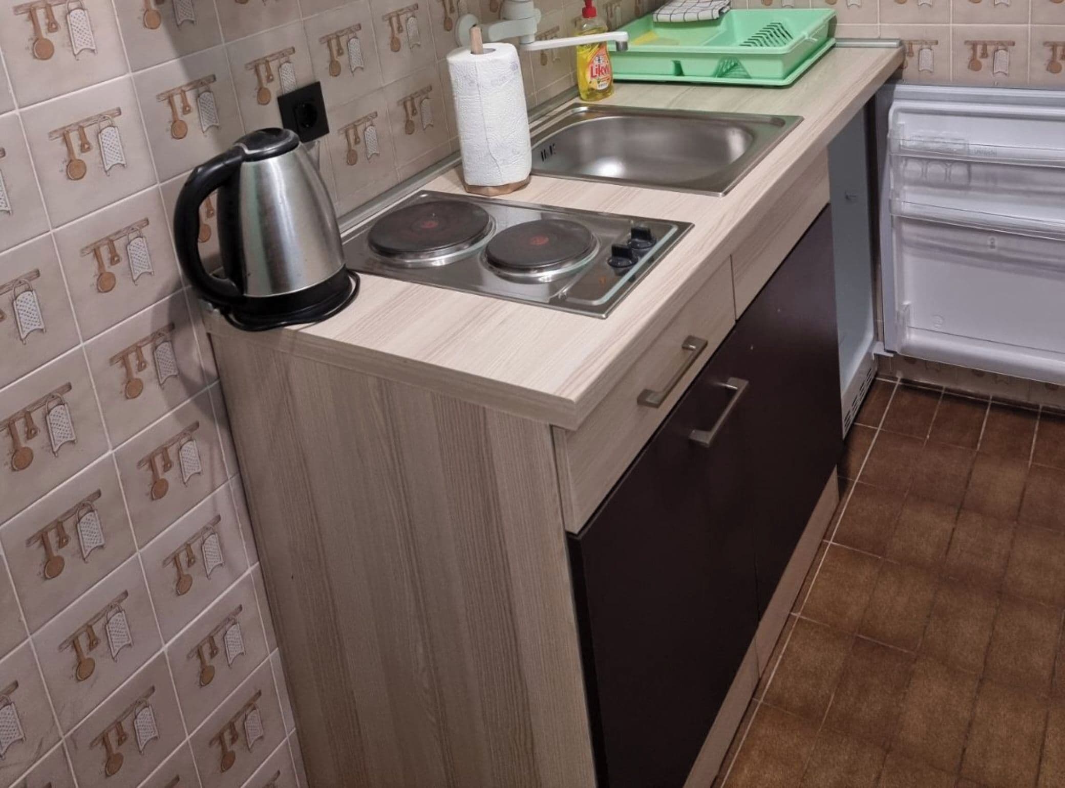 Estudi (Studio Apartment with Terrace (2)) | Cuina privada | Frigorífic 