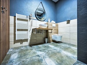 Sèche-cheveux, serviettes fournies