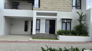 Fassade der Unterkunft