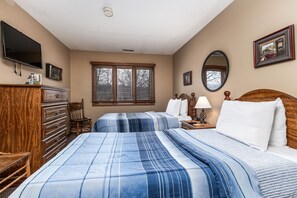 2 室のベッドルーム、WiFi (無料)