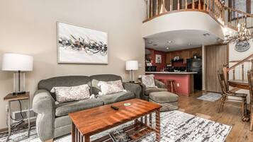 TV connectée, cheminée