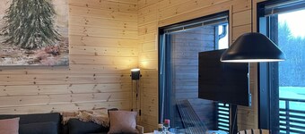 new and cosy chalet in center of Äkäslompolo