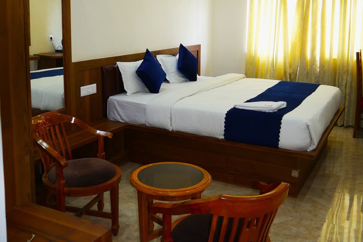 Quarto luxo | Wi-Fi de cortesia, roupa de cama