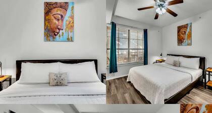 SoCo 1BR/1BA W/ King bed/Pool/Gym/Clubhouse&Shops