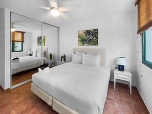 3 bedrooms, desk, travel crib, free WiFi